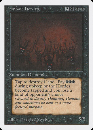 Demonic Hordes [Unlimited Edition] | Magic Magpie
