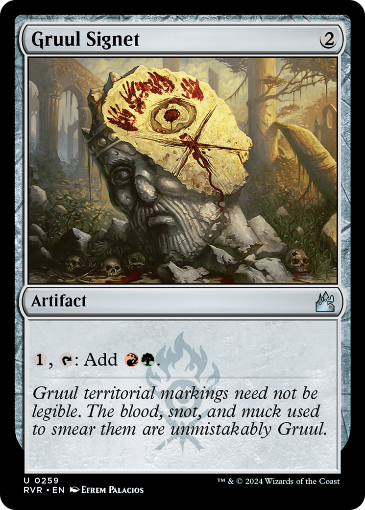 Gruul Signet [Ravnica Remastered] | Magic Magpie