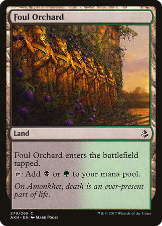 Foul Orchard [Amonkhet] | Magic Magpie