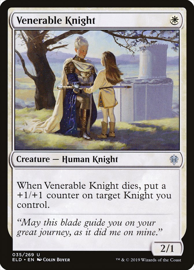 Venerable Knight [Throne of Eldraine] | Magic Magpie
