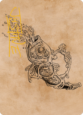 Decanter of Endless Water Art Card (Gold-Stamped Signature) [Commander Legends: Battle for Baldur's Gate Art Series] | Magic Magpie