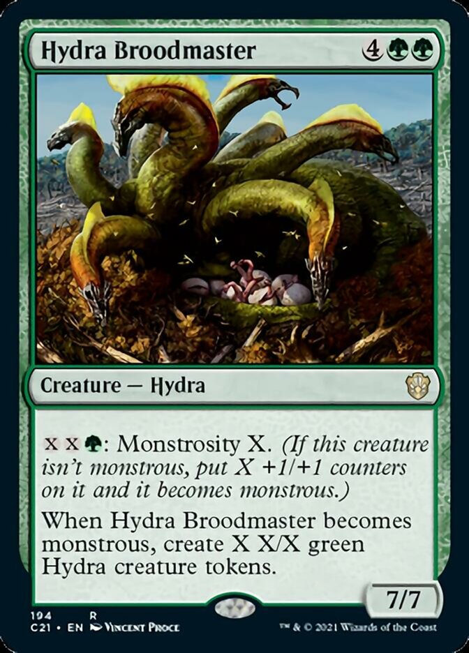 Hydra Broodmaster [Commander 2021] | Magic Magpie