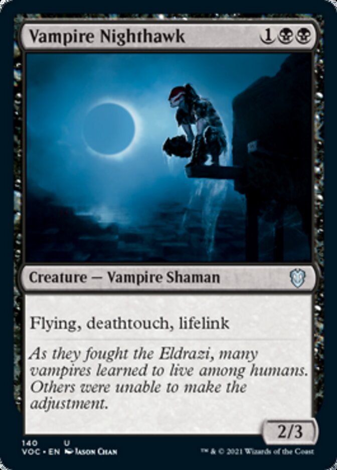 Vampire Nighthawk [Innistrad: Crimson Vow Commander] | Magic Magpie