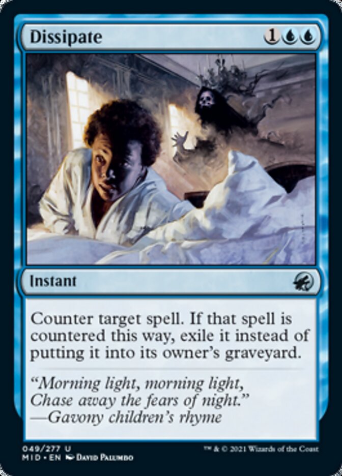 Dissipate [Innistrad: Midnight Hunt] | Magic Magpie