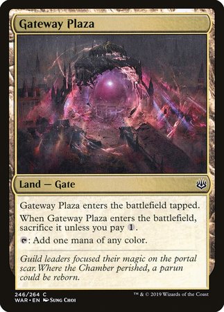 Gateway Plaza [War of the Spark] | Magic Magpie