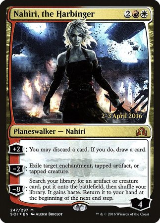 Nahiri, the Harbinger [Shadows over Innistrad Promos] | Magic Magpie