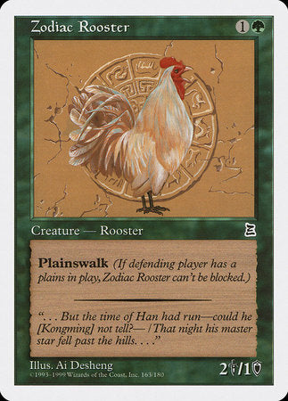 Zodiac Rooster [Portal Three Kingdoms] | Magic Magpie