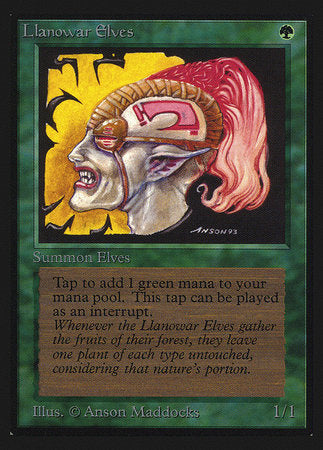 Llanowar Elves (IE) [Intl. Collectors’ Edition] | Magic Magpie