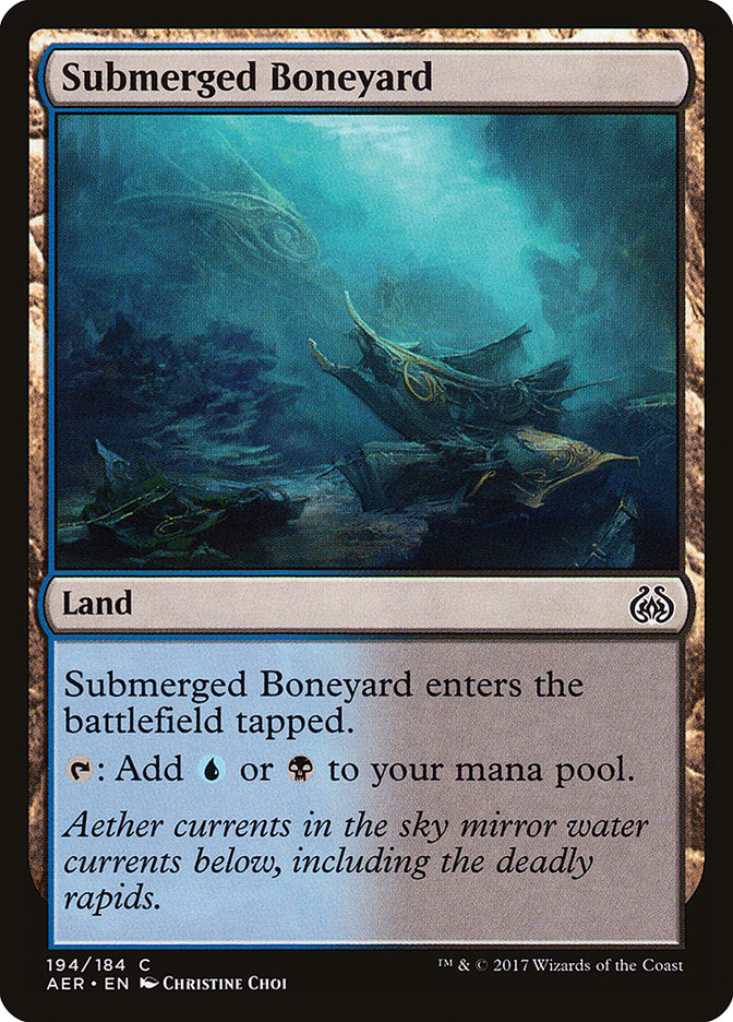 Submerged Boneyard [Aether Revolt] | Magic Magpie