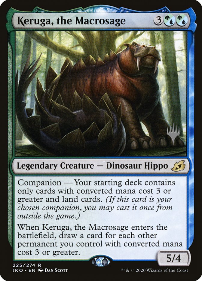 Keruga, the Macrosage (Promo Pack) [Ikoria: Lair of Behemoths Promos] | Magic Magpie