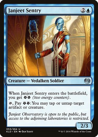 Janjeet Sentry [Kaladesh] | Magic Magpie