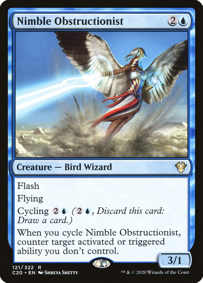Nimble Obstructionist [Commander 2020] | Magic Magpie
