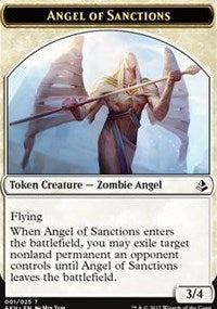 Angel of Sanctions // Drake Token [Amonkhet Tokens] | Magic Magpie