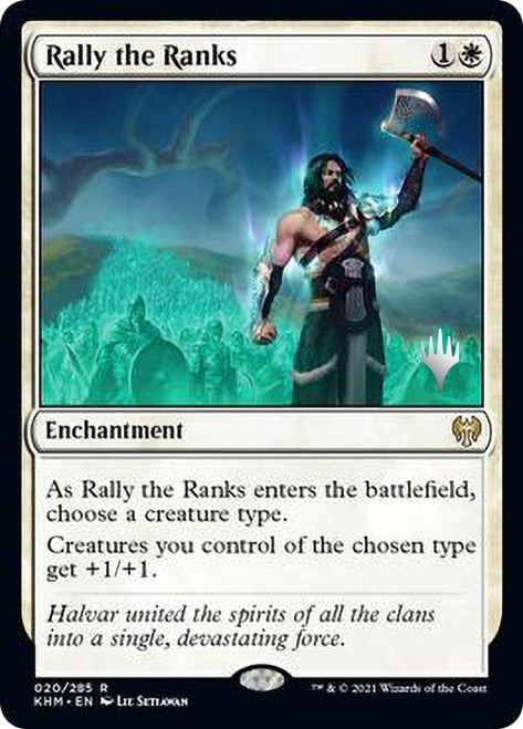 Rally the Ranks [Kaldheim Promo Pack] | Magic Magpie