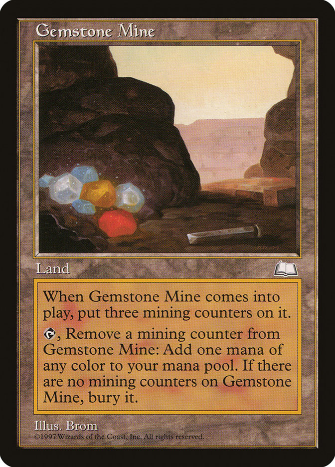 Gemstone Mine [Weatherlight] | Magic Magpie