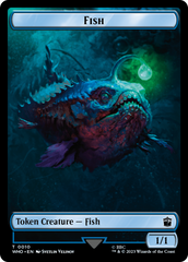 Fish // Food (0026) Double-Sided Token [Doctor Who Tokens] | Magic Magpie