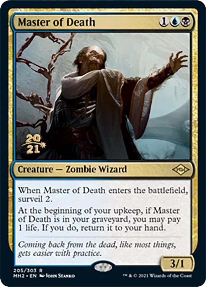 Master of Death [Modern Horizons 2 Prerelease Promos] | Magic Magpie