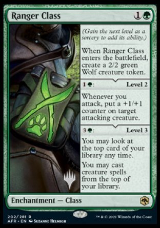 Ranger Class (Promo Pack) [Dungeons & Dragons: Adventures in the Forgotten Realms Promos] | Magic Magpie