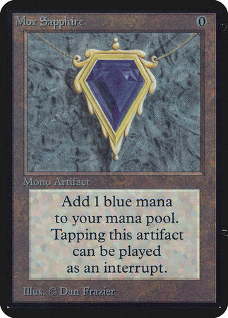 Mox Sapphire [Limited Edition Alpha] | Magic Magpie