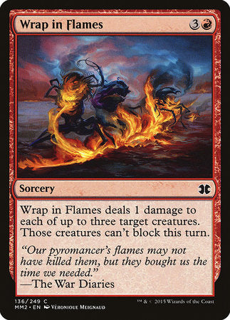 Wrap in Flames [Modern Masters 2015] | Magic Magpie