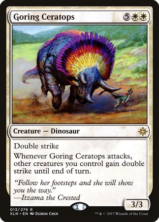 Goring Ceratops [Ixalan] | Magic Magpie