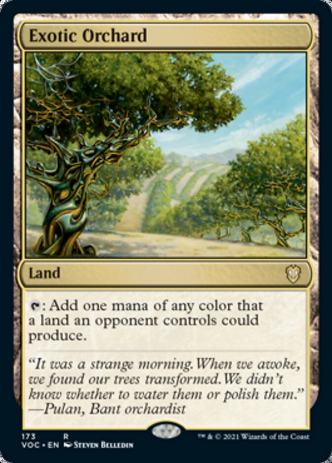 Exotic Orchard [Innistrad: Crimson Vow Commander] | Magic Magpie