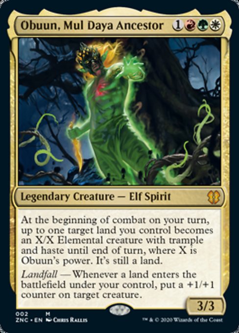 Obuun, Mul Daya Ancestor [Commander: Zendikar Rising] | Magic Magpie