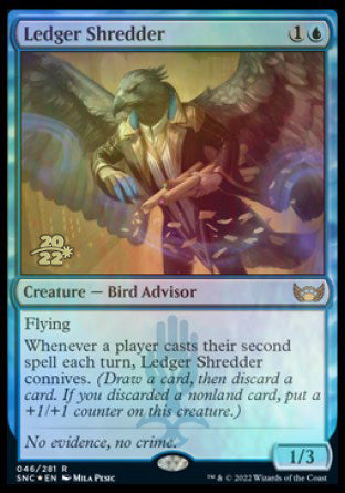 Ledger Shredder [Streets of New Capenna Prerelease Promos] | Magic Magpie