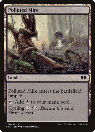 Polluted Mire [Commander 2015] | Magic Magpie