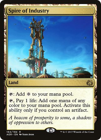 Spire of Industry [Aether Revolt] | Magic Magpie