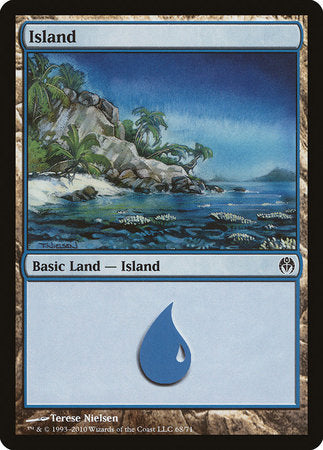 Island (68) [Duel Decks: Phyrexia vs. the Coalition] | Magic Magpie