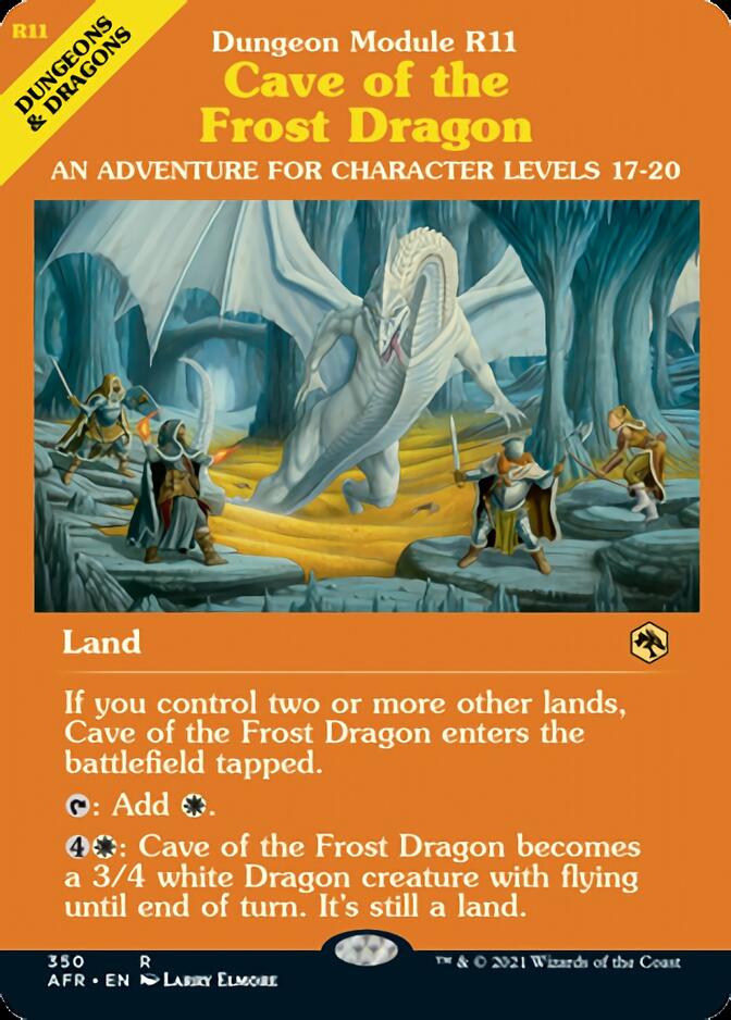 Cave of the Frost Dragon (Dungeon Module) [Dungeons & Dragons: Adventures in the Forgotten Realms] | Magic Magpie