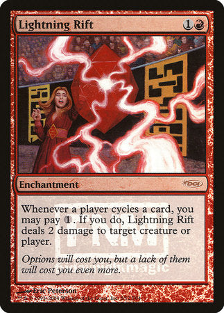 Lightning Rift [Friday Night Magic 2004] | Magic Magpie