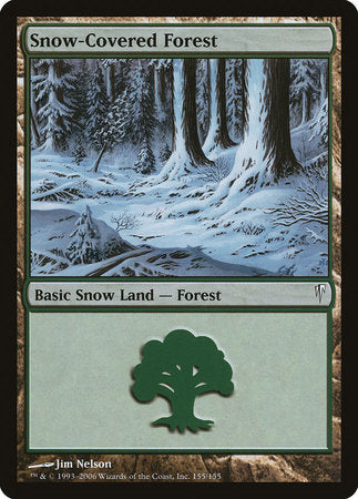 Snow-Covered Forest [Coldsnap] | Magic Magpie