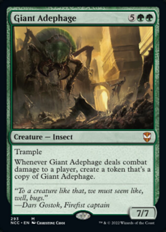 Giant Adephage [Streets of New Capenna Commander] | Magic Magpie