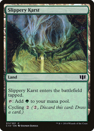 Slippery Karst [Commander 2014] | Magic Magpie