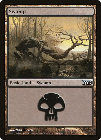 Swamp (238) [Magic 2013] | Magic Magpie