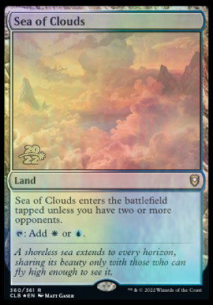 Sea of Clouds [Commander Legends: Battle for Baldur's Gate Prerelease Promos] | Magic Magpie