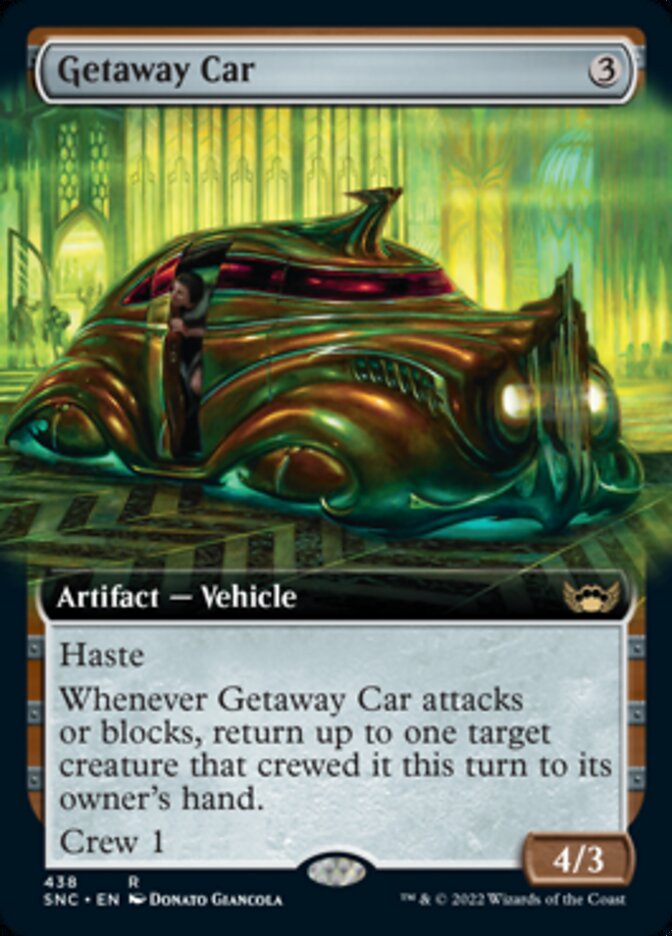 Getaway Car (Extended Art) [Streets of New Capenna] | Magic Magpie