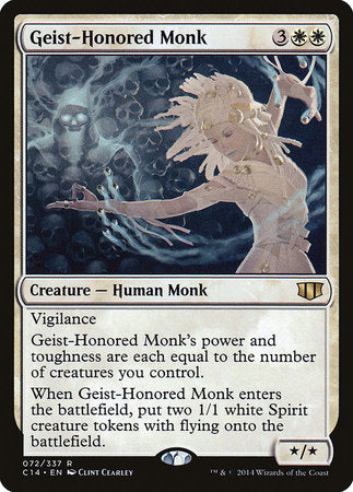 Geist-Honored Monk [Commander 2014] | Magic Magpie
