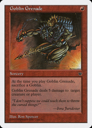 Goblin Grenade [Anthologies] | Magic Magpie