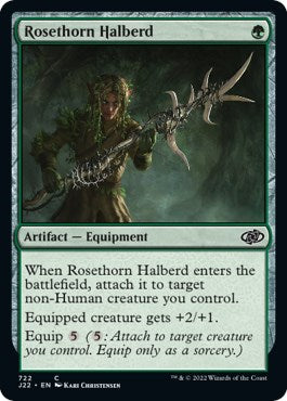 Rosethorn Halberd [Jumpstart 2022] | Magic Magpie