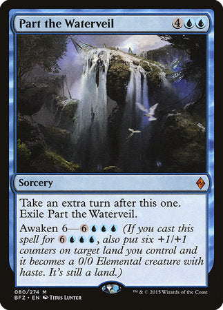 Part the Waterveil [Battle for Zendikar] | Magic Magpie