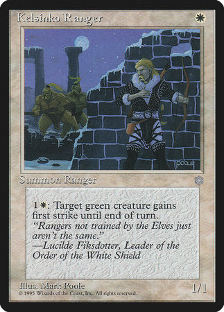 Kelsinko Ranger [Ice Age] | Magic Magpie