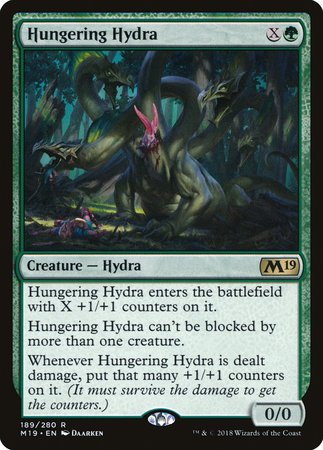 Hungering Hydra [Core Set 2019] | Magic Magpie