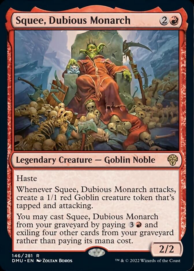 Squee, Dubious Monarch [Dominaria United] | Magic Magpie