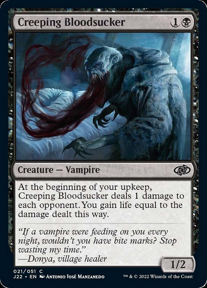 Creeping Bloodsucker [Jumpstart 2022] | Magic Magpie