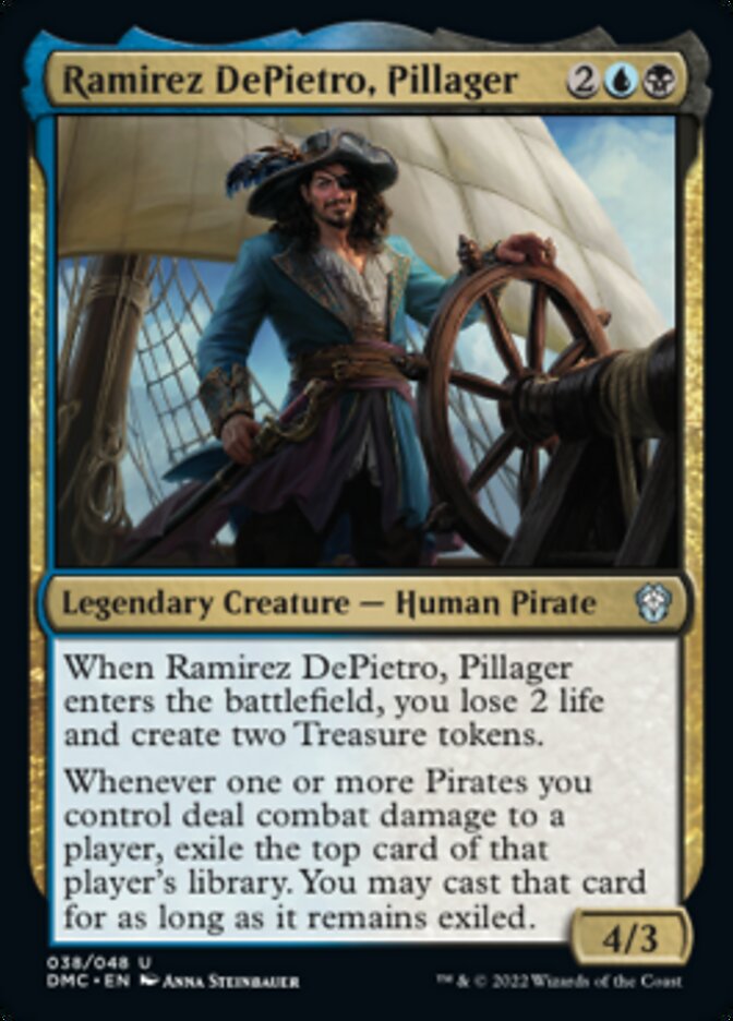 Ramirez DePietro, Pillager [Dominaria United Commander] | Magic Magpie