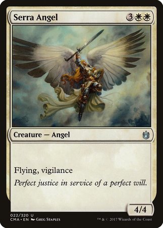 Serra Angel [Commander Anthology] | Magic Magpie