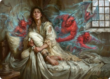 Eruth, Tormented Prophet Art Card [Innistrad: Crimson Vow Art Series] | Magic Magpie